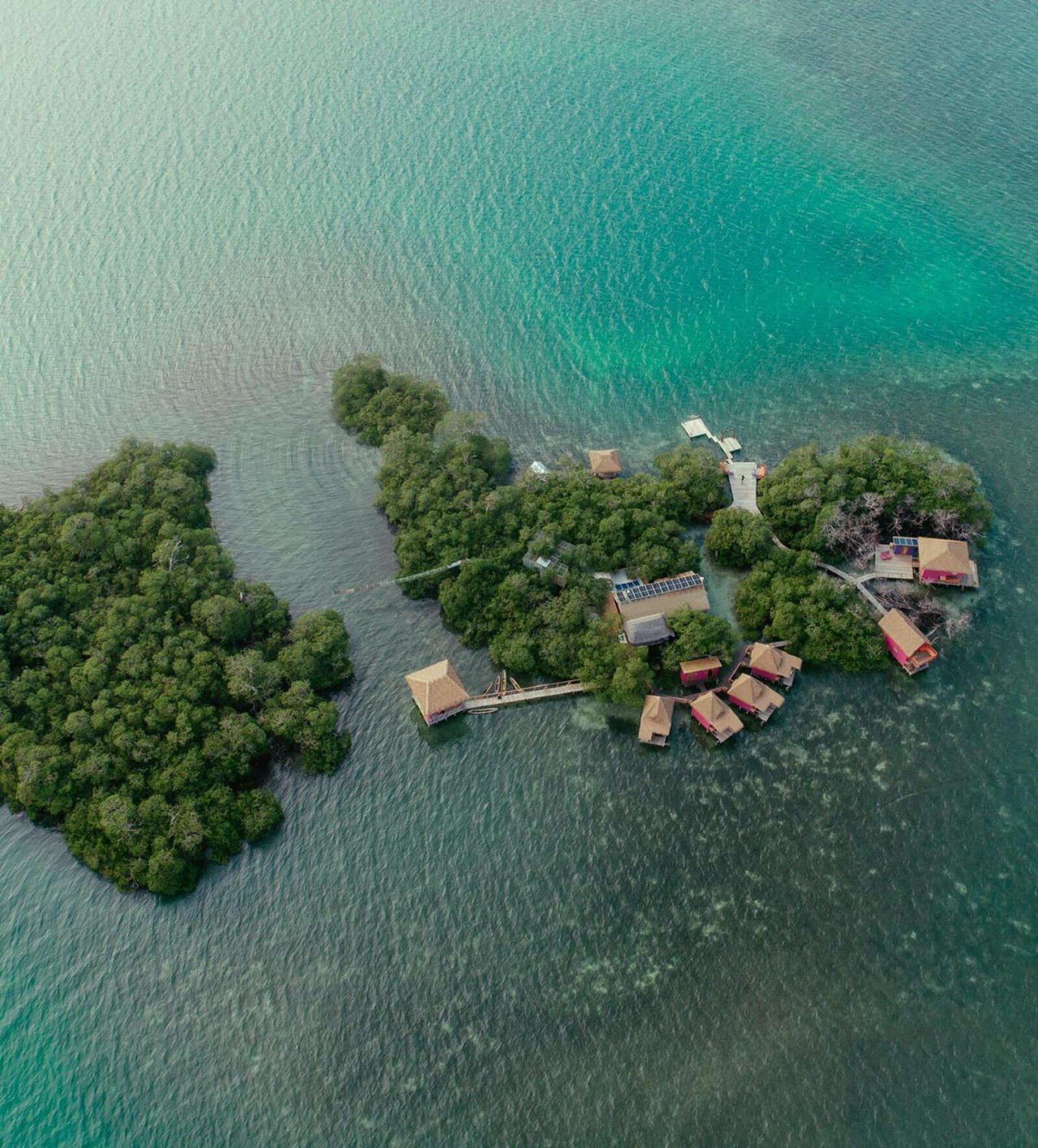 Urraca Monkey Island Eco Resort (Adults Only) Punta Laurel Exterior foto